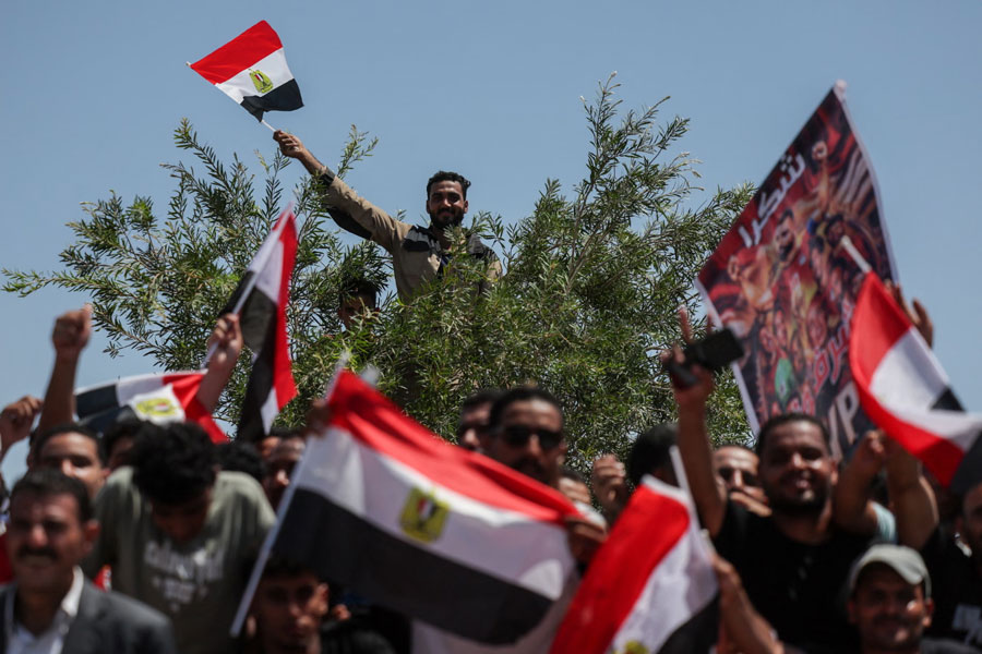 استقبال مردمی از تیم ملی فوتبال مصر 