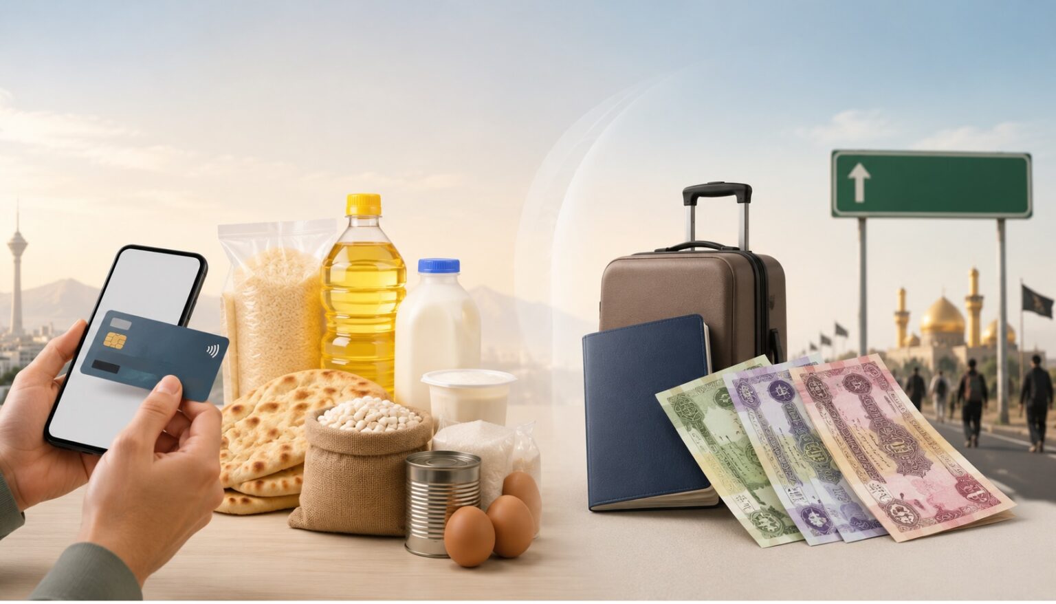ارز اربعین و شارژ کالا برگ تیرماه