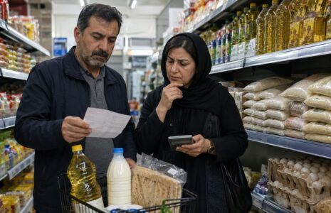 بررسی قیمت مواد غذایی و کاهش قدرت خرید خانواده کارگری