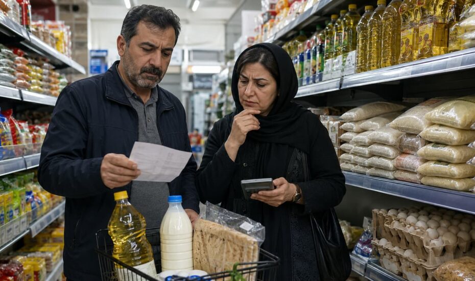بررسی قیمت مواد غذایی و کاهش قدرت خرید خانواده کارگری