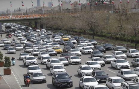 ترافیک سنگین در آزادراه‌های منتهی به تهران