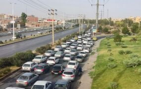 ترافیک سنگین در برخی ورودی ‌های تهران