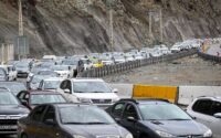 ترافیک سنگین در جاده های چالوس و هراز