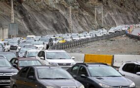 ترافیک سنگین در جاده های چالوس و هراز