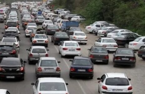 ترافیک سنگین در هراز و محورهای منتهی به تهران
