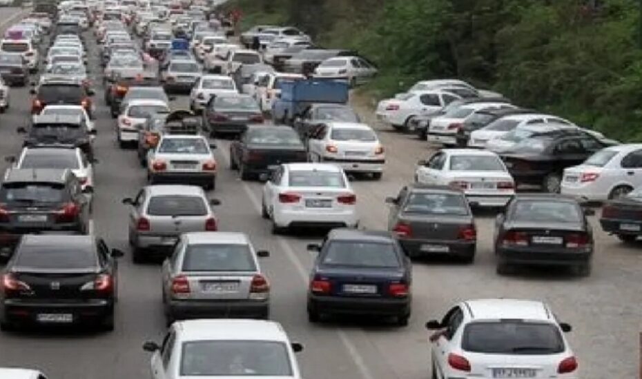 ترافیک سنگین در هراز و محورهای منتهی به تهران