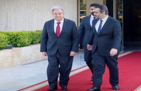 دبیرکل سازمان ملل وارد دمشق شد