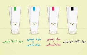 رنگ روی بسته‌بندی خمیردندان نشانه سلامتی است؟