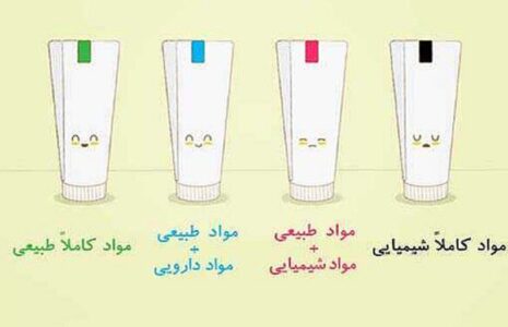 رنگ روی بسته‌بندی خمیردندان نشانه سلامتی است؟
