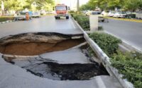زمین در جنوب تهران سالانه ۳۳ سانتی‌متر پایین می‌رود