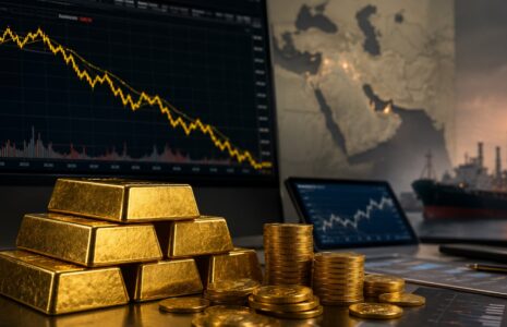 کاهش قیمت جهانی طلا
