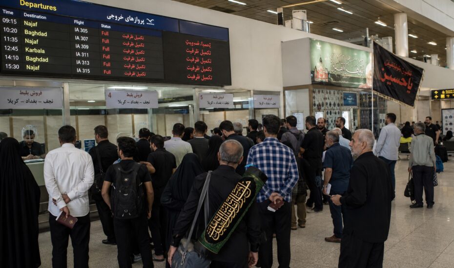 کمبود بلیط پرواز های اربعین