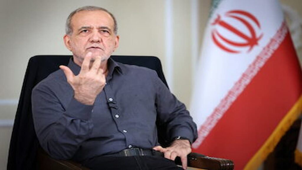توئیت انگلیسی پزشکیان خطاب به آمریکا