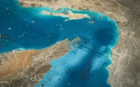 توقف تردد در تنگه هرمز