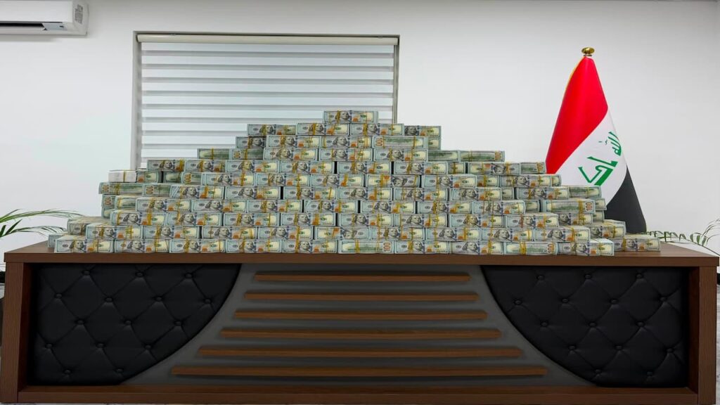 توقیف ۲۰ میلیون دلار و ۶۰ کیلو طلا از معاون وزیر نفت عراق