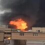 حریق در شهرک صنعتی نصیرآباد در جنوب غرب تهران