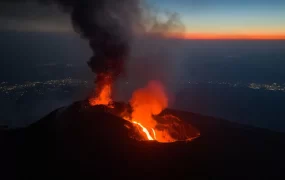 فوران تماشایی اتنا