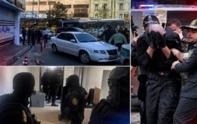 لحظه خلع سلاح گروگان‌گیر توسط پلیس نوپو