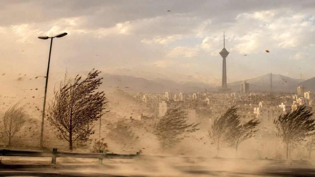 هشدار نسبت به وقوع تندباد در تهران
