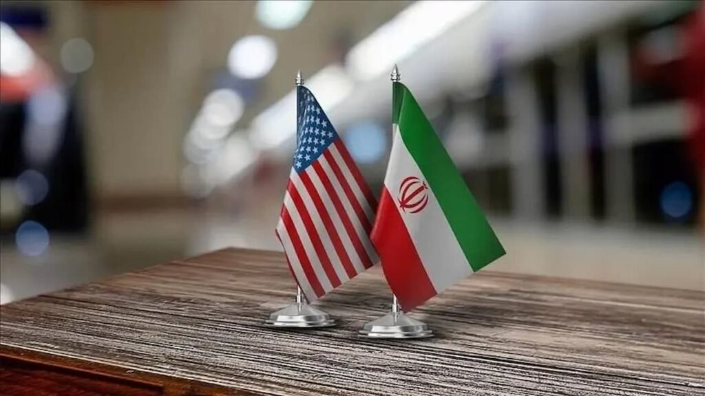 پرچم+ایران+و+آمریکا