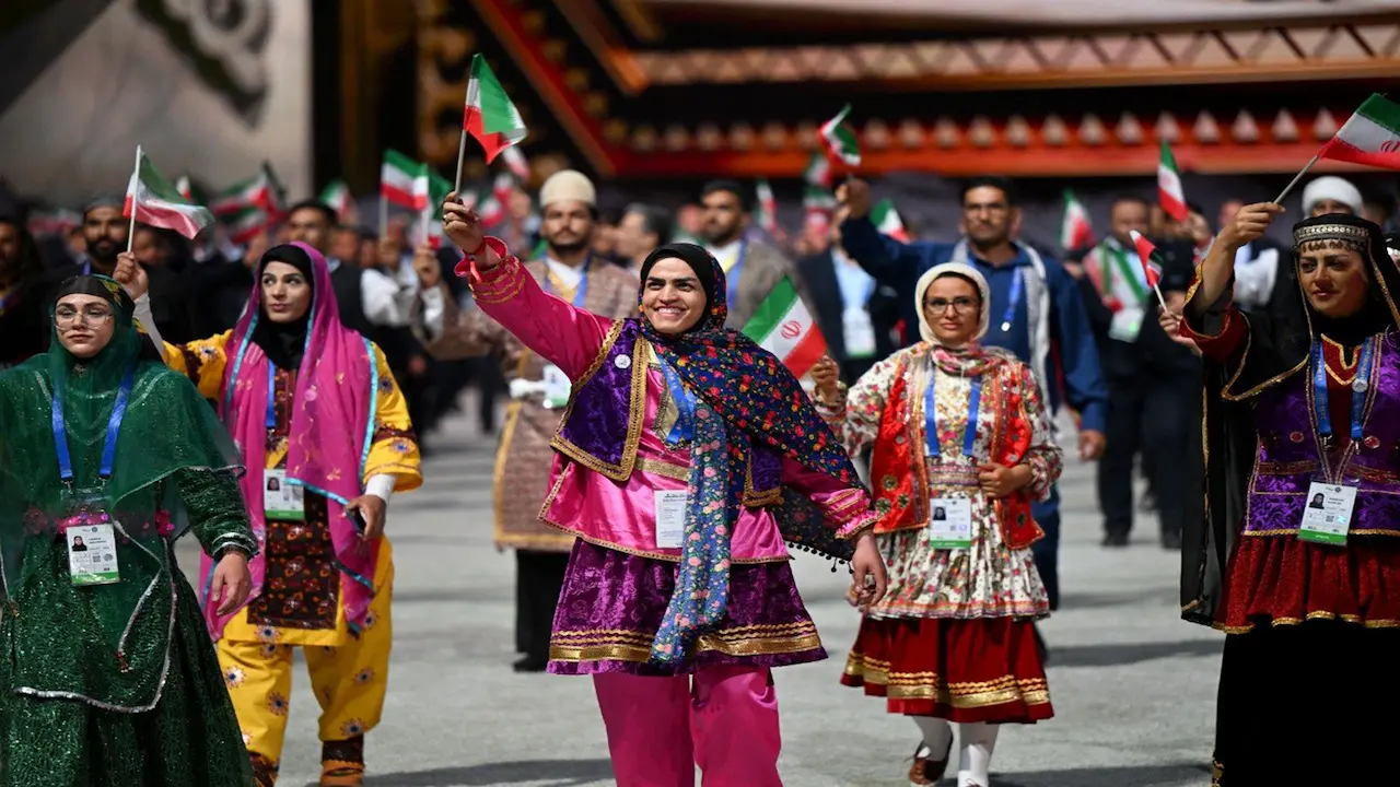 افتتاحیه مسابقات جهانی قرقیزستان