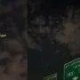 جسم نورانی و ناشناس در آسمان تهران