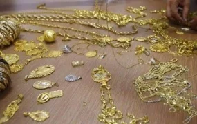 سارق طلا در بازار تهران