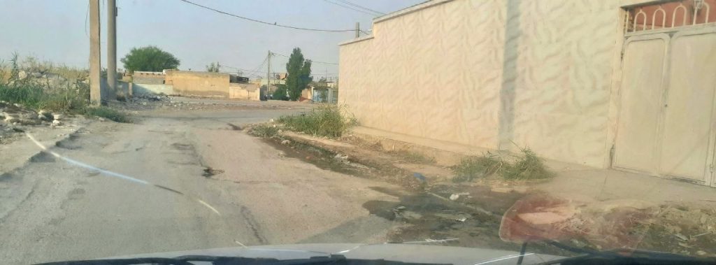 فاضلاب کوی ملت آبادان