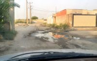 فاضلاب کوی ملت آبادان