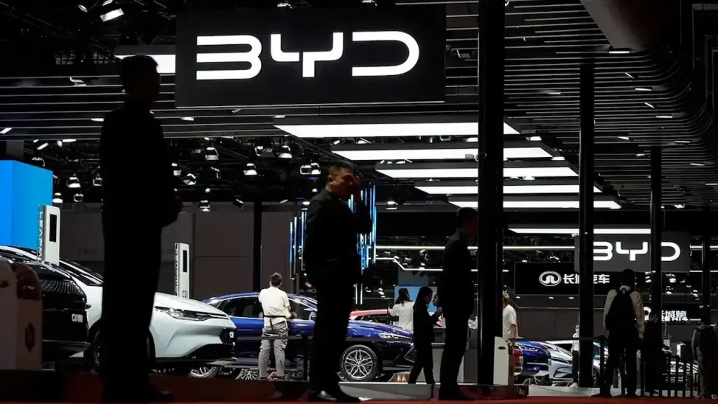 فراخوان خودروی BYD
