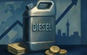 قیمت جهانی گازوئیل