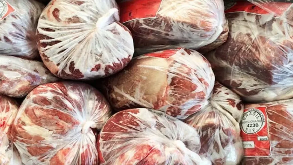 واردات گوشت منجمد
