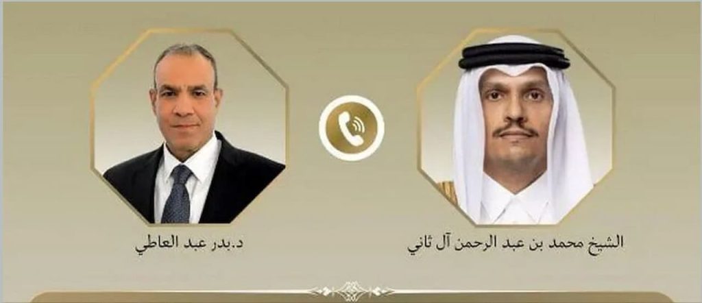 وزارای خارجه مصر و قطر (1)