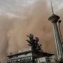 وزش باد نسبتاً شدید تهران