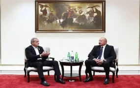 پزشکیان و الهام علی‌اف