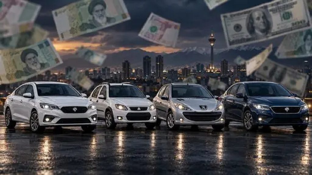 قیمت خودرو ۳ آبان