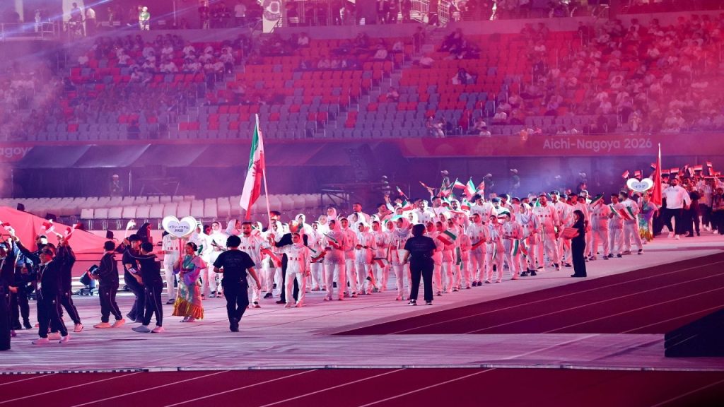 پرچمدار ایران اختتامیه بازی‌های آسیایی
