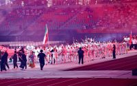 پرچمدار ایران اختتامیه بازی‌های آسیایی